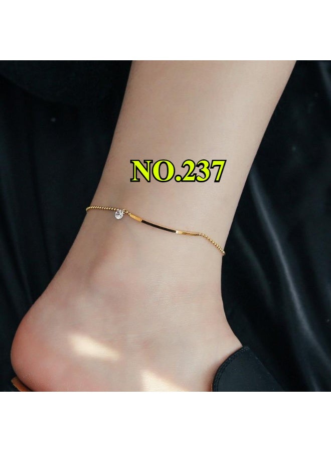 Ucanbe Elegant Women’s Anklet – LOVE, Daisy, Butterfly, Red Rope & More Styles | Adjustable & Stylish - Image 2