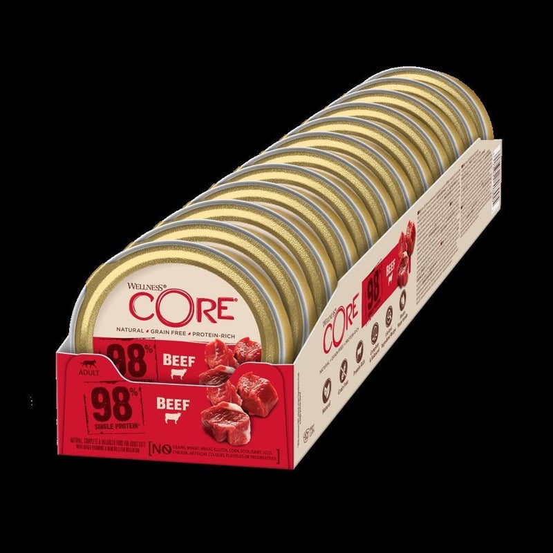 Wellness CORE Wet Food 98% Single Protein Beef for Cats 85g - Image 1