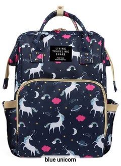 Generic Baby diaper bag, waterproof, suitable for carrying all baby items, with an attractive design and high quality (Nevy Blue)  - Image 1
