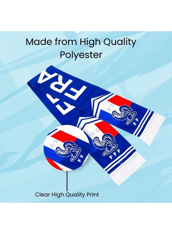 France National Flag Football Scarf For Sports Event Souvenirs Patriotic Themed Party Supplies - Image 5