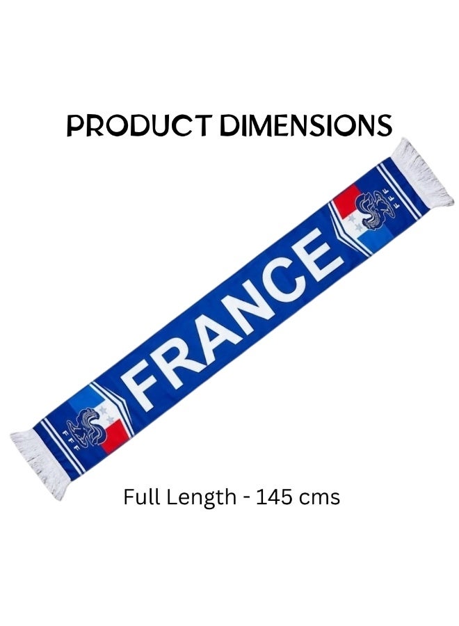 France National Flag Football Scarf For Sports Event Souvenirs Patriotic Themed Party Supplies - Image 4