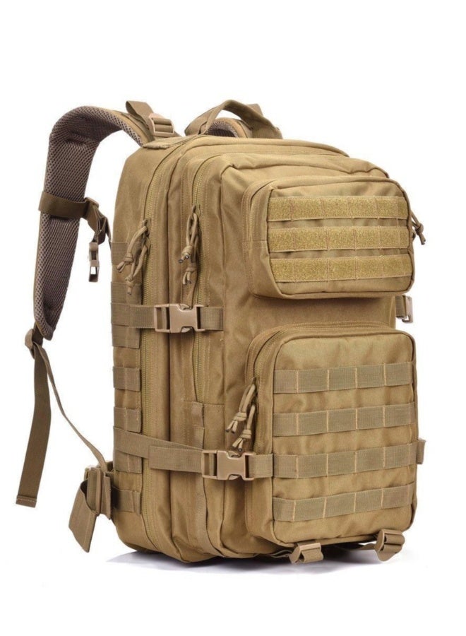 Generic 45L Multi-Pocket Military Tactical Backpack Cycling Travel Mountaineering Men's Outdoor Sports Bag Comfortable Breathable Backpack Waterproof Multifunctional Casual Backpack  - Image 1