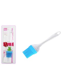 AL QADAH Colorful Silica Gel Brush Set with Clear Handles Mix Color Stylish Precision for Your Culinary Creations  - Image 2