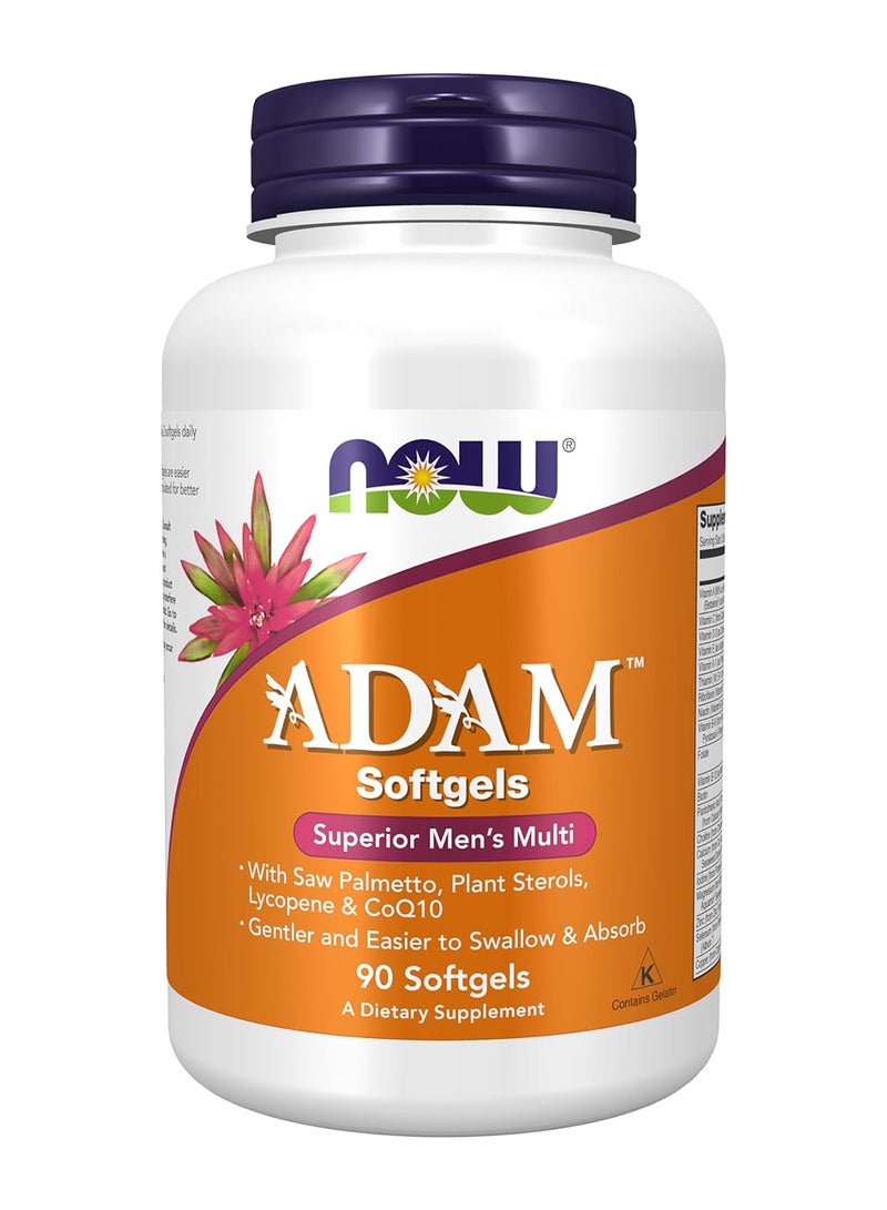 now Adam, Superior Men'S Multi, 90 Softgels - Image 1
