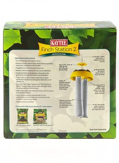 Kaytee Wild Bird Finch Station 2 Soft Mesh Sock Feeder, Includes 4 Socks  - Image 2