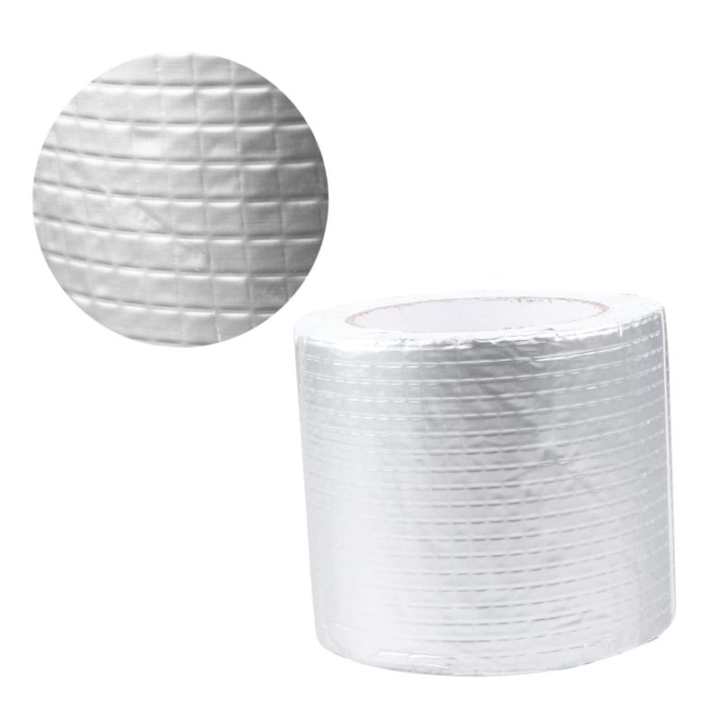 شريط إصلاح مطاط البوتيل 500 سم شريط رقائق الألومنيوم لإصلاحات الأسقف وخطوط الأنابيب - Image 5