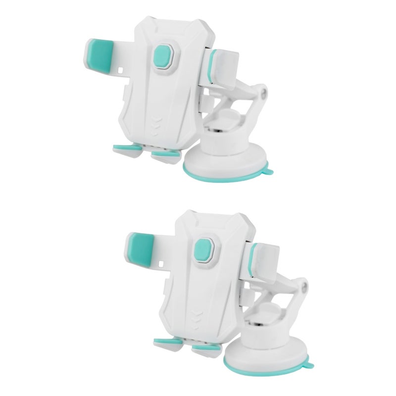 2pcs Phone Car Mount Cup Dash Camera Mount Holder Air Vent Clip Phone Holder - Image 1