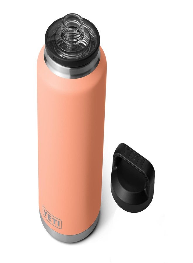 YETI Rambler 46 oz Bottle, Leakproof, Vacuum Insulated, Stainless Steel with Chug Cap, Low Country Peach - Image 1