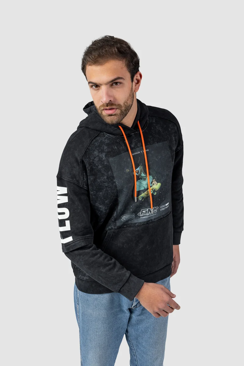 اف ان ال Skateboard Hoodie