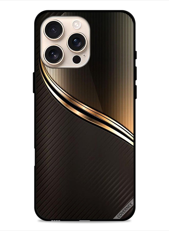 Covernex غطاء واقي لهاتف أبل آيفون 16 برو ماكس بنمط فولاذي - Image 1