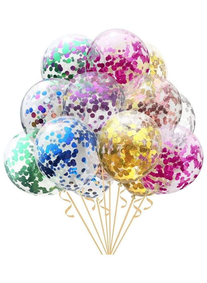 NIBEMINENT 50-Piece Confetti Party Balloons 12inch - Image 1