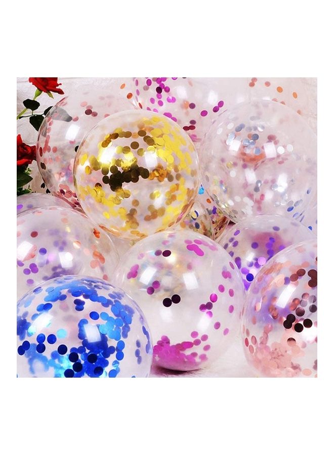 NIBEMINENT 50-Piece Confetti Party Balloons 12inch - Image 3
