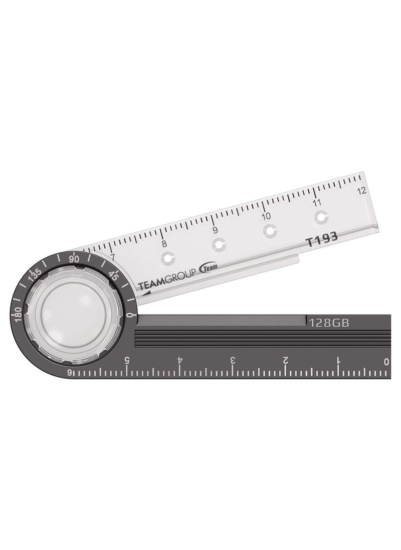 TeamGroup T193 USB3.2 Flash Drive 128GB Grey  - Image 2