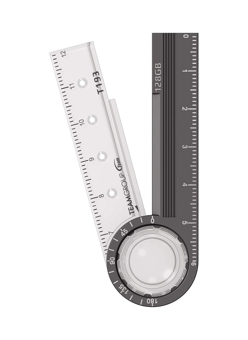 TeamGroup T193 USB3.2 Flash Drive 128GB Grey  - Image 1