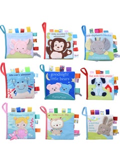 Generic Baby Animal 3d Cloth Book Early Education Tear-resistant Label Cloth Book Baby Fabric-Color:Label Rabbit  - Image 4