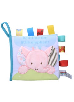 Generic Baby Animal 3d Cloth Book Early Education Tear-resistant Label Cloth Book Baby Fabric-Color:Label Rabbit  - Image 5