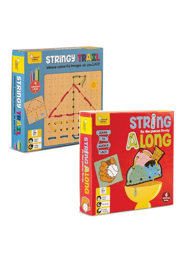 Clever Cubes EDUPACK: Mini Brain Power: Pack of 2 Games: Games for Kids: Birthday Return Gift: Activity Games - Image 1