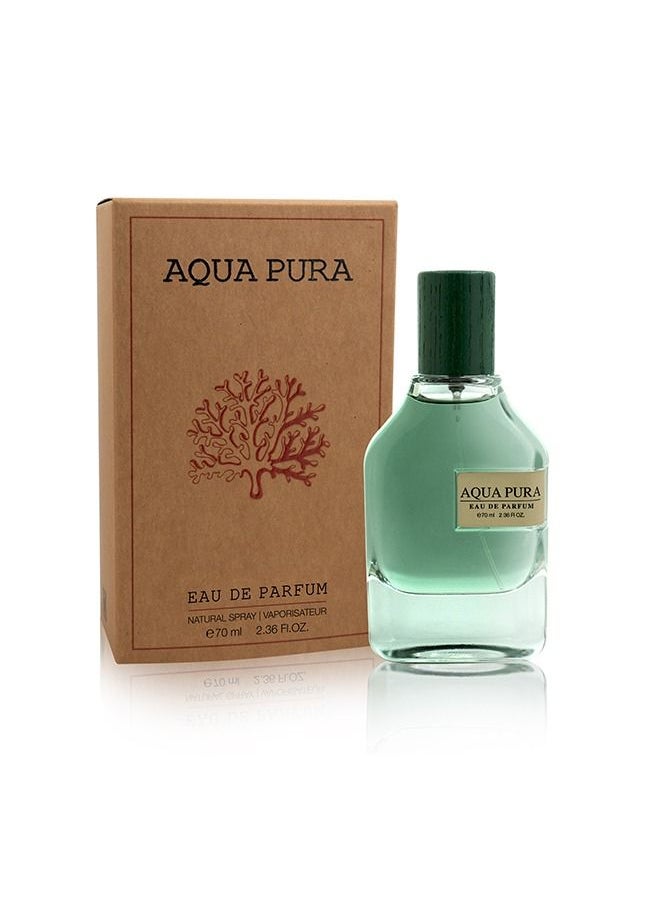 Fragrance World - Aqua Pura - Eau de Parfum - By Fragrance World - Perfume For Unisex, 70ml - Image 1