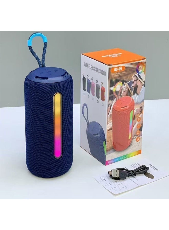 NIBEMINENT Bluetooth Speaker High Appearance Level Outdoor Large Volume Heavy Subwoofer Home Atmosphere Desktop Mini Speaker  - Image 1