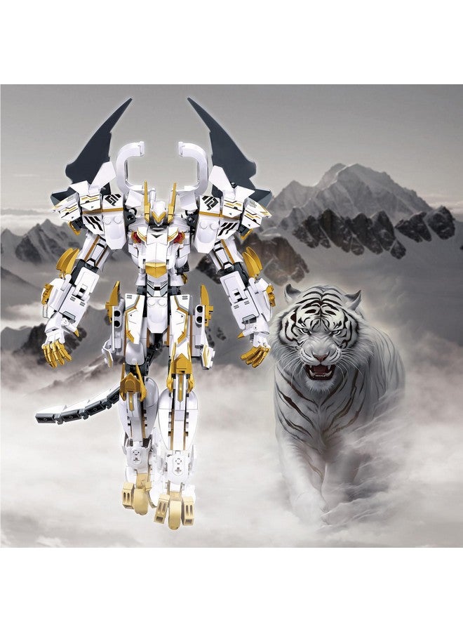 Sluban Mech Set Robot Building Toys for Adults, Destroy Warrior Action Figure Building Kit, Cool Kids Toys for Boys and Gift for Adults, 679PCS - Image 5