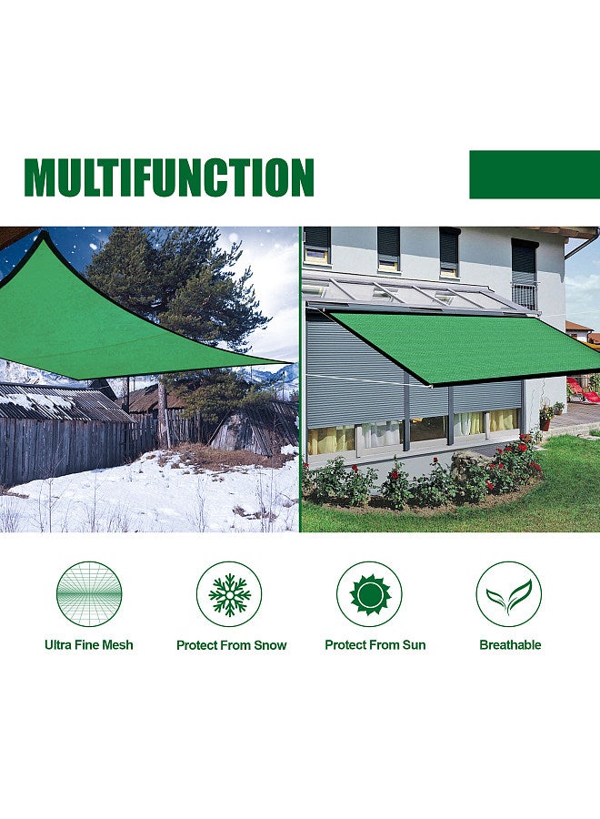 Generic Shade Net UV Resistant Sun Shade Sail Canopy Garden Plant Shelter 3 X 4M Breathable Greenhouse Cover for Outdoor Patio Garden Backyard Activities - Image 4