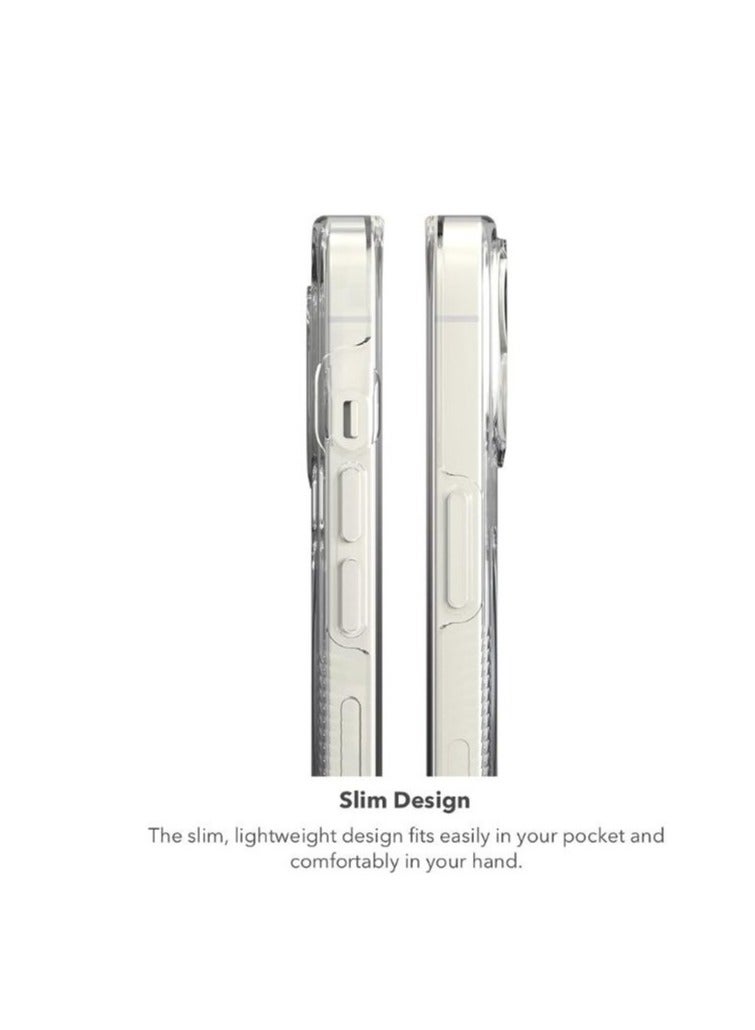 جيرفور جراب لهاتف أيفون 15 بلس  مع حماية متقدمة ضد الصدمات معتمدة من D3O بتصميم رفيع متين شفاف - Image 3