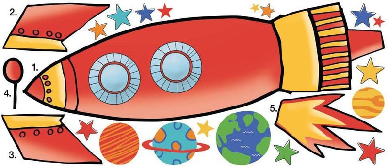 RoomMates RMK2619GM Wall Decal, Multicolor - Image 5