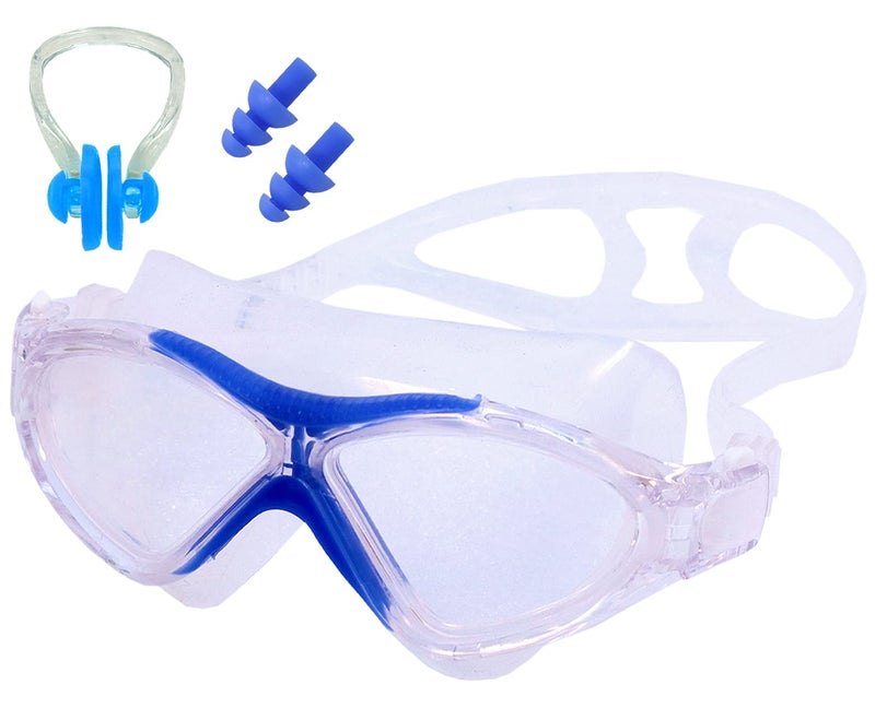 Spanker Swimming Goggles (Icee Cool) Anti-Fog Anti-UV Youth Swim Glasses Leak Proof, Multicolor SSTP - Image 1
