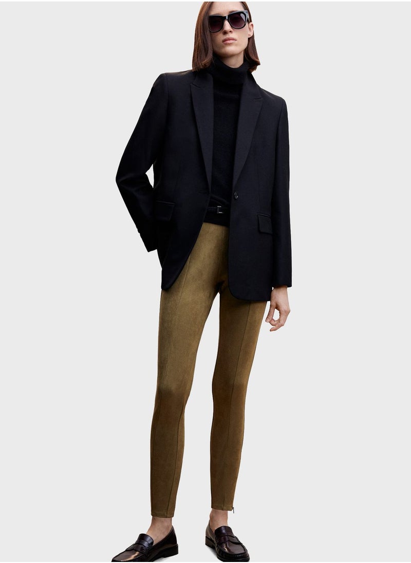 MANGO - High Waist Pants - Image 1