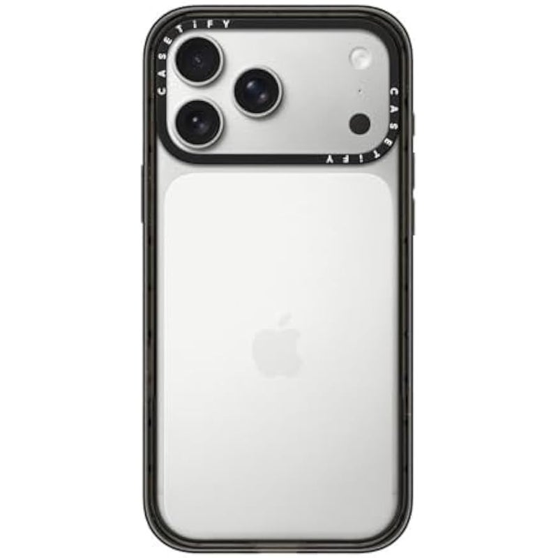 Casetify Impact iPhone 17 Pro Max Case 【Shockproof/Slim Fit/Wireless Charging Compatible】 - Black - Image 1