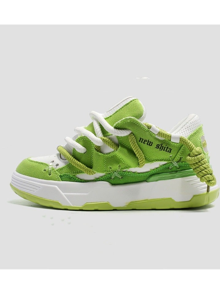 KUYING New Thick Sole Elevated Board Shoes  - Image 1
