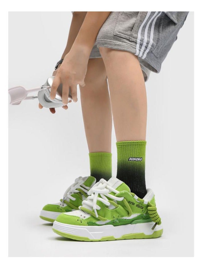 KUYING New Thick Sole Elevated Board Shoes  - Image 2