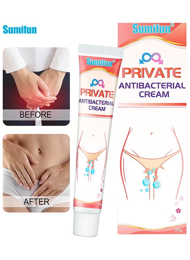سوميفون كريم مضاد للحكة خاص ، أجزاء خاصة للإناث مرهم كريم مضاد للحكة لإزالة الحكة رائحة غريبة التهاب الجلد ، كريم علاج الحكة الأنثوية للرعاية الصحية - Image 1