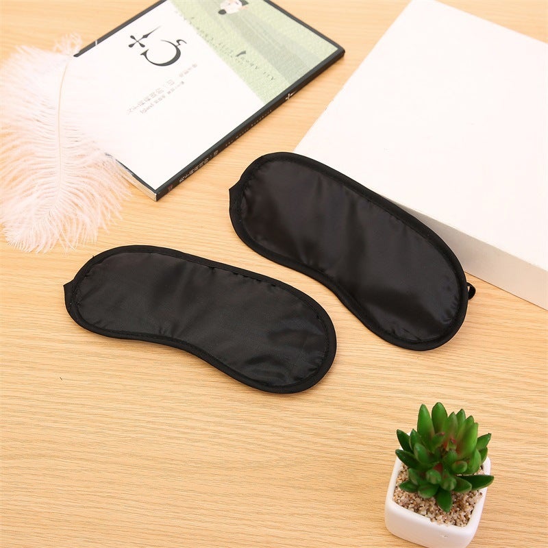 Hotel room disposable blindfold aviation blindfold, activity game black blindfold - Image 5