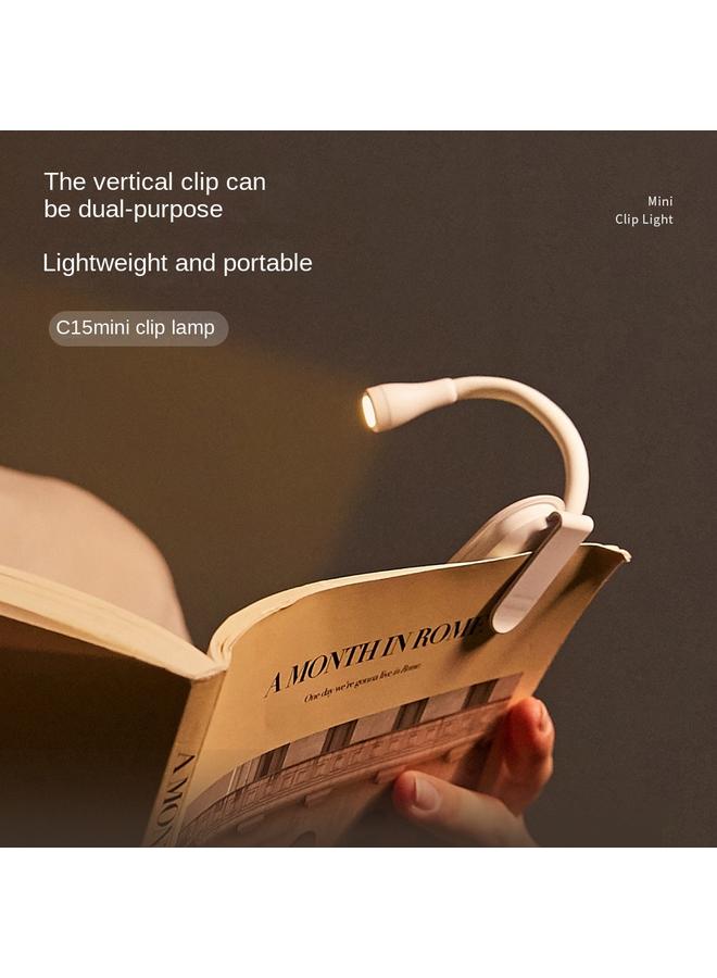 الأزرق جي دبليو مصباح طاولة صغير جديد USB قابل للشحن محمول مقرب للقراءة مزدوج الاستخدام LED ضوء الليل هدية إبداعية - Image 2