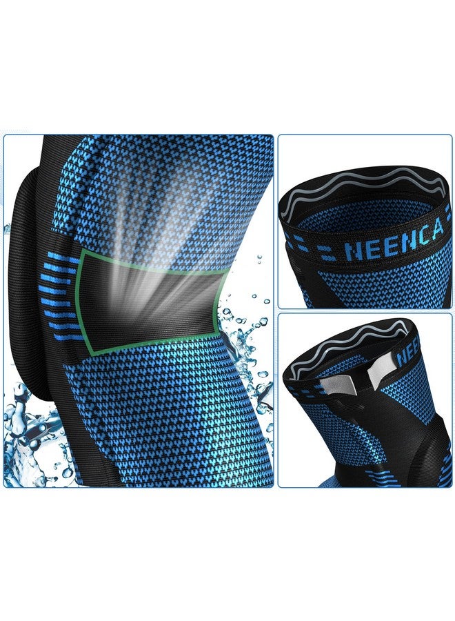 NEENCA Knee Brace for Women & Men, Medical Knee Support with Patella Pad & Side Stabilizers, Knee Compression Sleeve for Knee Pain, Meniscus Tear, ACL, Joint Pain, Runner, Workout - FSA/HSA Eligible - Image 3