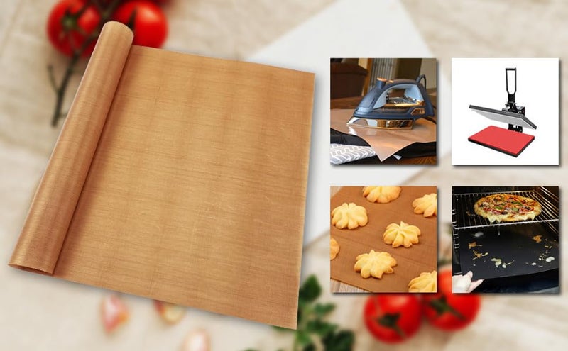 ReArt Easy Heat Press Mat 12x12 with Teflon Sheets 12x16 Inch 3 Pack - Image 4