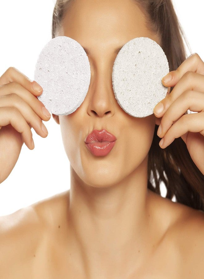 BOAO 60 Count Facial Sponges for Estheticians Compressed Face Sponge Natural Cleaning Sponge for Facial Cleaning, Makeup Removal - Image 3