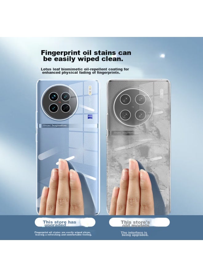 Koolife Phone Case For Vivo X90, Protective Cover For Vivo X90s, Full Lens Protection, Simple Skin-friendly Transparent Soft Case, Fingerprint-resistant Outer Back Cover - Image 3