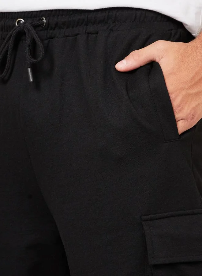 Styli Oversized Cut and Sew Detail Cargo Jogger