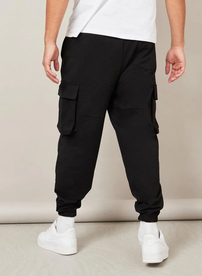 Styli Oversized Cut and Sew Detail Cargo Jogger