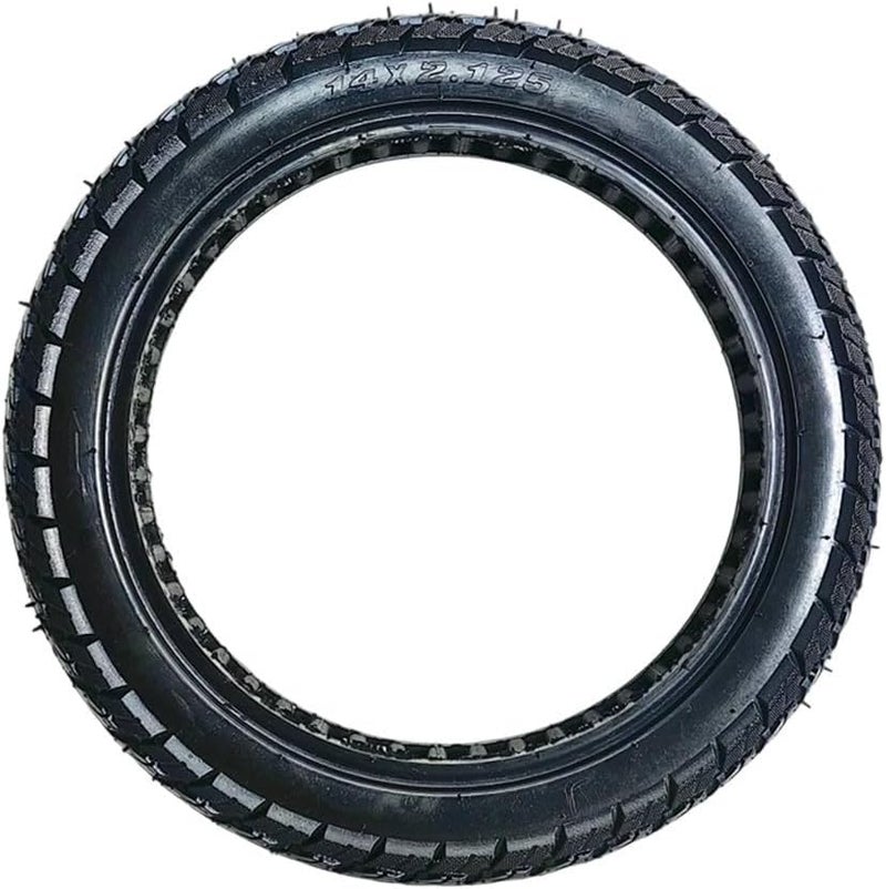 14x2 125 Electric Scooter Solid Tire Punctureproof Design for Robust Performance - Image 4