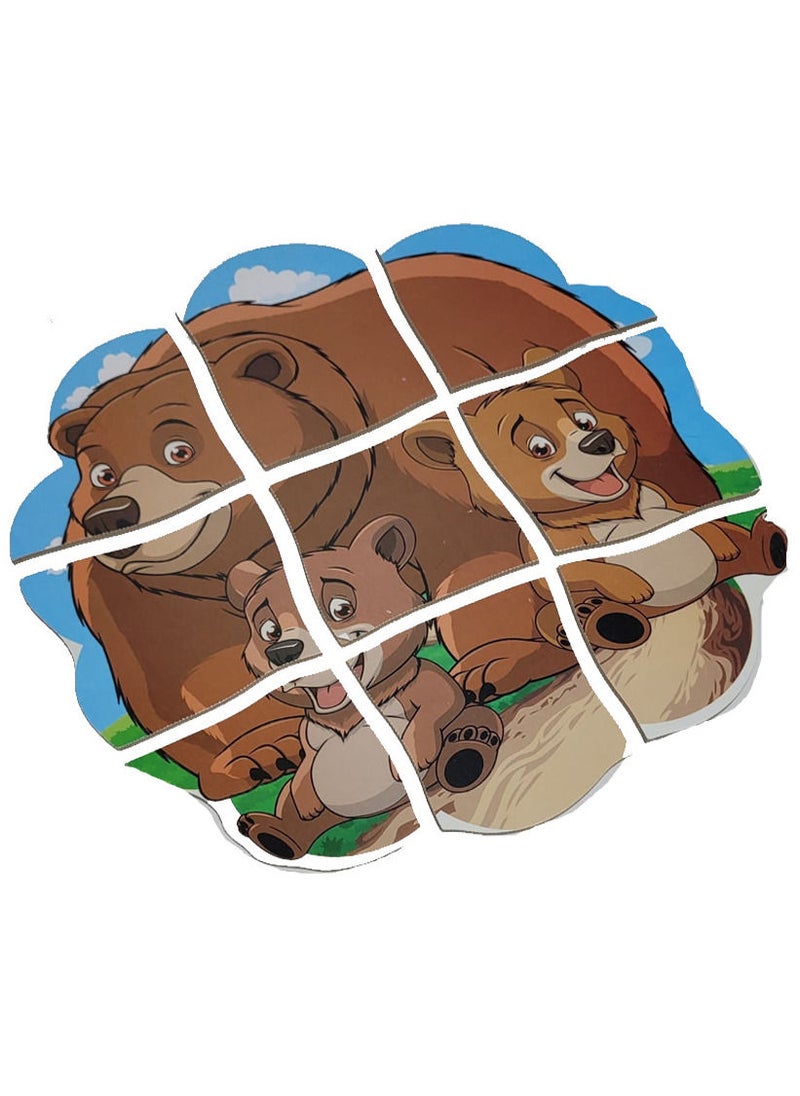 Toys Bear Wooden Puzzle 