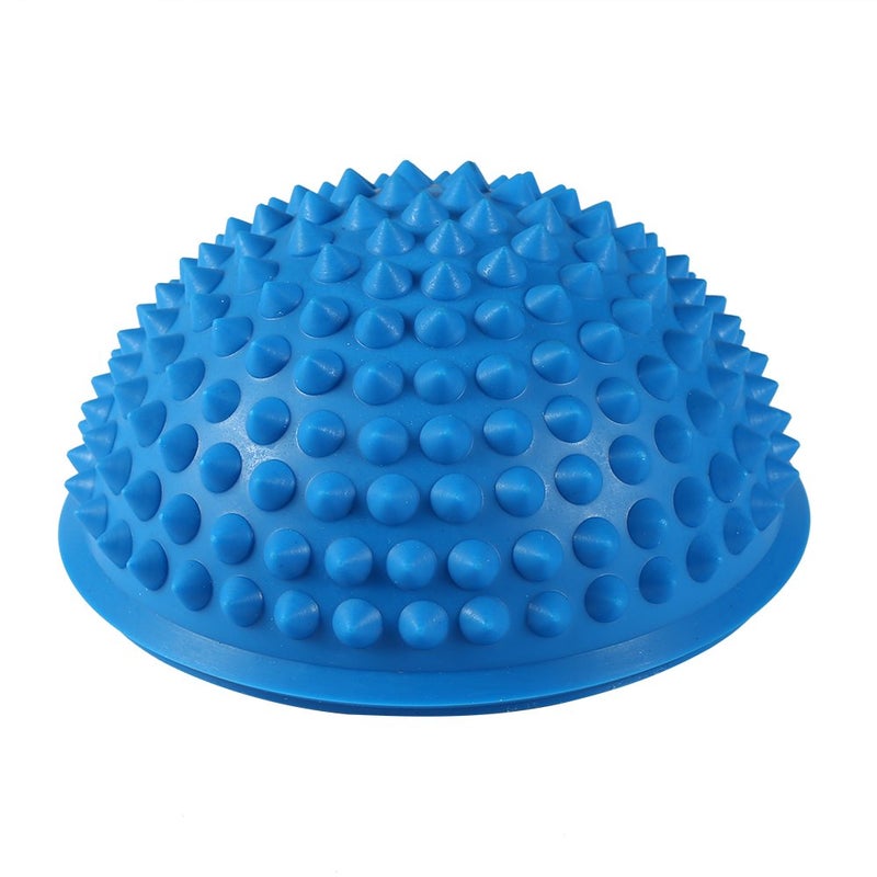 yuyte 2pcs Yoga Hemisphere Fitness Fitness Appliance Ball Fitness Ball Massage Tool Gym Yoga Pilates BallBlue - Image 2
