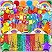 THAWAY Rainbow Birthday Decorations 104Pcs Colorful Birthday Party Decorations for Boys and Girls Rainbow Party Supplies Colorful Streamers Party Decors Set Birthday Party Backdrop - Image 3