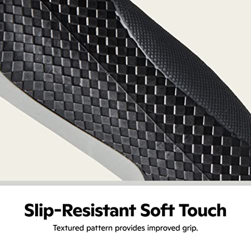 Schwinn Ergonomic Tri-Layer Gel Comfort Bike Grip, Textured Pattern, Durable Rubber, Fits Standard 22.2mm Handlebar, Black/Grey, Adult Sized - Image 4