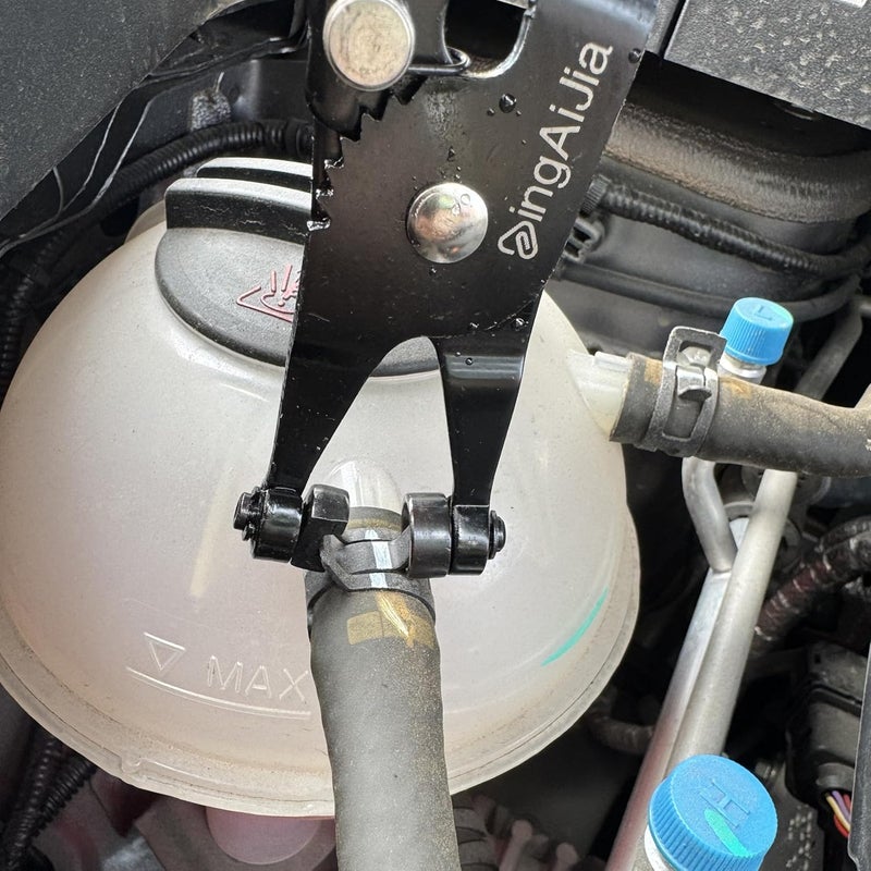 BFU Professional Hose Clamp Pliers Repair Tool Swivel Flat Band for Removal and Installation of Ring-Type or Flat-Band Hose Clamps - Image 4