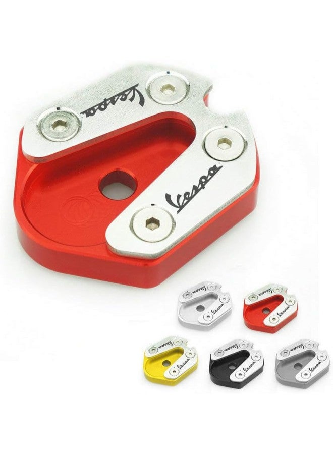 klarako Aluminum Motorcycle Kickstand Plate Side Kick Stand Extension Pads for Piag gio LX150 LX 125 150 S150 Sp rint 125 150 Prima vera 125 150 20172020 - Image 1