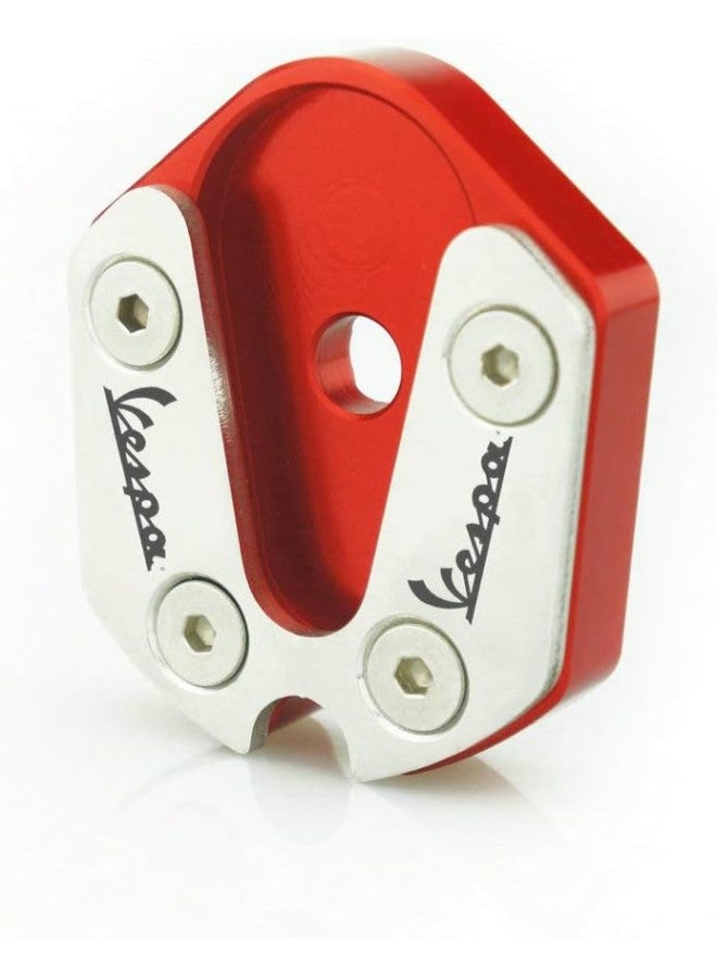 klarako Aluminum Motorcycle Kickstand Plate Side Kick Stand Extension Pads for Piag gio LX150 LX 125 150 S150 Sp rint 125 150 Prima vera 125 150 20172020 - Image 2