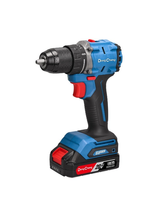 Dong Cheng Cordless Drill Machine 13mm, 20V 2AH DCJZ2060